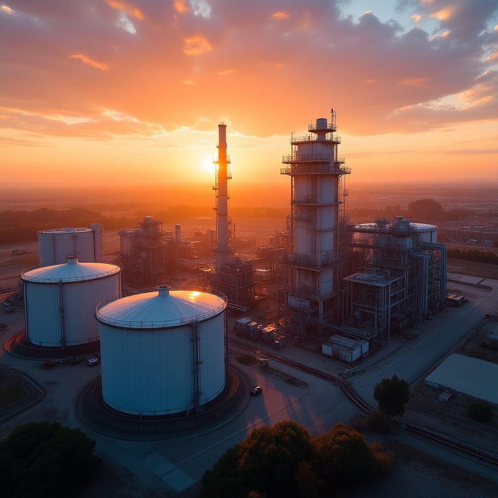 Infraestructura de almacenamiento petrolero financiada con asesoría