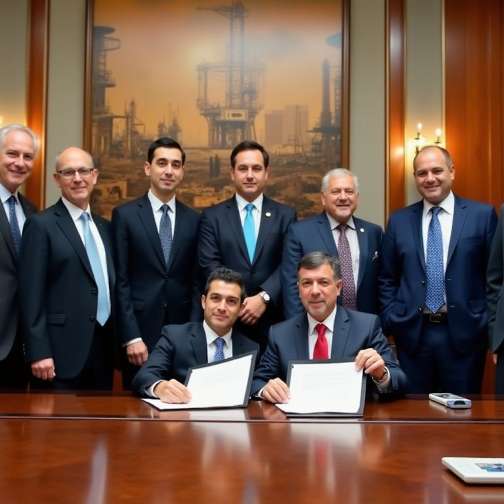 Firma de acuerdo de inversión facilitado por InvertPetroPro